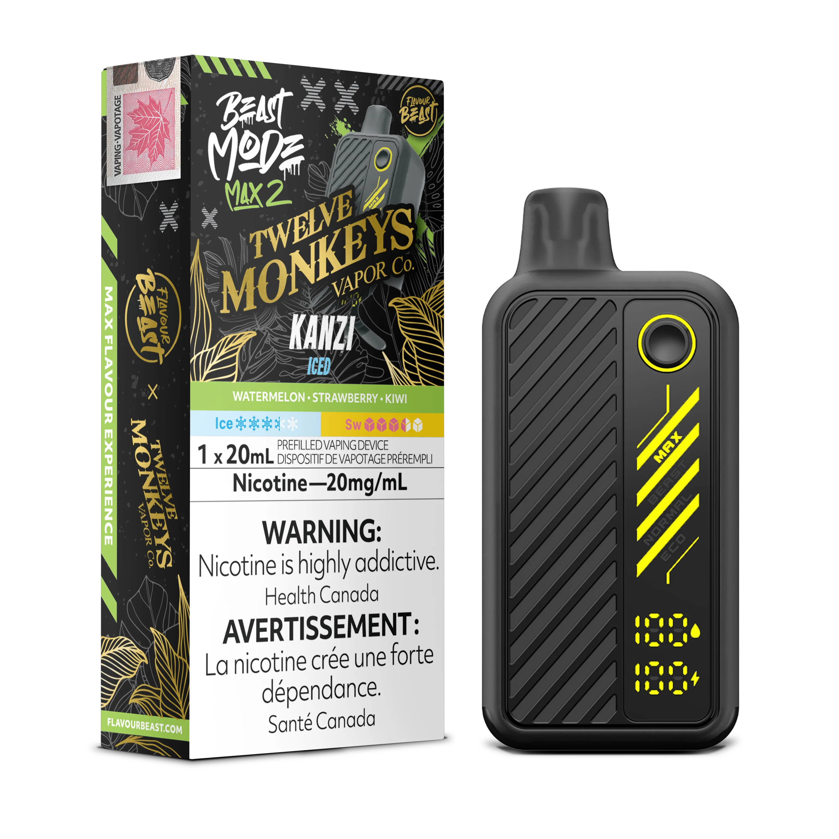 Flavour Beast Beast Mode Max 2 Disposable - 20mg